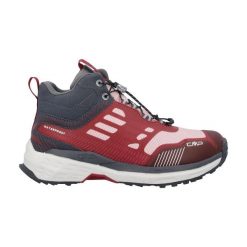 Damskie buty trekkingowe CMP Pohlarys WP Mid. Czerwone obuwie trekkingowe damskie CMP, z gumy, bez zapięcia. Za 478.90 zł.