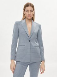 Liu Jo Marynarka MA4311 J4063 Niebieski Regular Fit. Niebieskie marynarki i żakiety damskie Liu Jo, bez wzorów, z syntetyku. Za 549.99 zł.