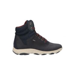 GEOX D NEBULA 4 X 4 B ABX Niebieski. Niebieskie obuwie sportowe damskie Geox, ze skóry, bez zapięcia. Za 341.99 zł.