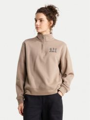 The North Face Bluza 1/4 Ski Embro NF0A8JAQ2H91 Beżowy Relaxed Fit. Brązowe bluzy damskie The North Face, l, bez wzorów, z syntetyku, bez kaptura. Za 296.99 zł.