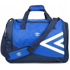Torba sportowa treningowa na ramię Umbro 46L. Niebieskie torby sportowe Umbro, bez wzorów. Za 69.00 zł.