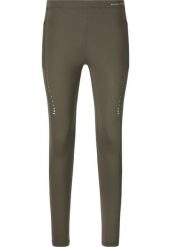 Damskie legginsy Endurance Lindysa. Zielone legginsy damskie Endurance, bez wzorów, z elastanu. Za 211.00 zł.