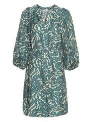 MOSS COPENHAGEN Sukienka "Zaneta" w kolorze niebieskim rozmiar: M. Niebieskie sukienki damskie Moss Copenhagen, bez wzorów, z wiskozy, bez ramiączek. Za 193.24 zł.