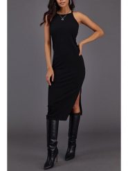 LA Angels Sukienka w kolorze czarnym rozmiar: S. Czarne sukienki damskie LA Angels, bez wzorów, bez ramiączek. Za 126.99 zł.