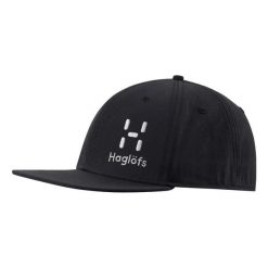 HAGLOFS Czapka z daszkiem HAGLÖFS LOGO CAP true black-M/L. Czarne czapki z daszkiem damskie Haglöfs, na lato, bez wzorów, z elastanu. Za 74.45 zł.