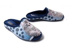 SANITAL FLEX Z27584 blue, kapcie damskie. Niebieskie kapcie damskie Sanital-Flex. Za 90.93 zł.