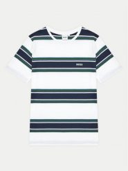 Boss T-Shirt J50721 S Kolorowy Regular Fit. T-shirty i koszulki chłopięce Boss, bez wzorów, z bawełny, bez kołnierzyka, bez ramiączek. Za 289.99 zł.