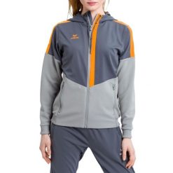 Damska kurtka z kapturem Erima Training. Brązowe kurtki damskie Erima, l, bez wzorów, z kapturem. W wyprzedaży za 175.90 zł.