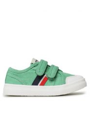 Primigi Sneakersy 3951122 M Zielony. Zielone buty sportowe dziewczęce Primigi, bez wzorów, z materiału, bez zapięcia. Za 229.99 zł.