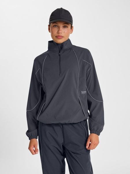 Damska bluza dresowa Hummel Pulse. Brązowe bluzy damskie Hummel, m, bez wzorów, z dresówki, bez kaptura. Za 221.00 zł.
