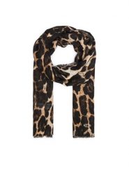 Guess Szal AW5533 POL03 Brązowy. Brązowe szaliki damskie Guess, z aplikacjami. Za 194.99 zł.