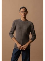 Perfect Cashmere Kaszmirowy sweter w kolorze brązowym rozmiar: S. Brązowe swetry klasyczne damskie Perfect Cashmere, s, z kaszmiru, bez kołnierzyka. Za 347.99 zł.