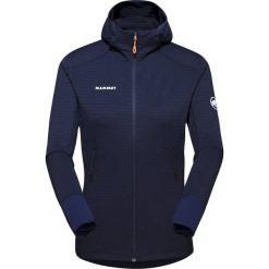 Bluza trekkingowa damska Mammut Taiss Light ML Hooded Jacket. Niebieskie bluzy damskie Mammut, m, bez wzorów, z materiału. Za 611.40 zł.