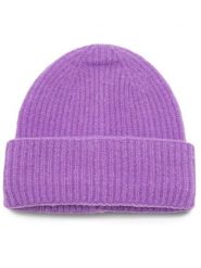 DeeZee Czapka 9W3-004-AW23 Fioletowy. Fioletowe czapki damskie DeeZee, na zimę, bez wzorów, z syntetyku. Za 49.99 zł.
