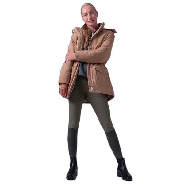 Parka dla kobiet PS of Sweden Peyton. Brązowe parki damskie PS OF SWEDEN, bez kaptura. Za 761.50 zł.