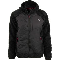 Kurtka damska Athl. Dz. Ofelia Czarna. Czarne kurtki damskie ZSPORT, na jesień, bez wzorów, z polaru, z kapturem. Za 259.99 zł.