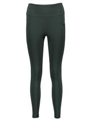Adidas Legginsy sportowe "Yoga" w kolorze zielonym rozmiar: XS. Zielone legginsy damskie Adidas, xs, bez wzorów, z materiału. Za 87.81 zł.