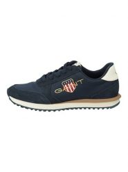 GANT Footwear Skórzane sneakersy "Beya" w kolorze granatowym rozmiar: 41. Niebieskie obuwie sportowe damskie GANT Footwear, ze skóry, bez zapięcia. Za 166.10 zł.
