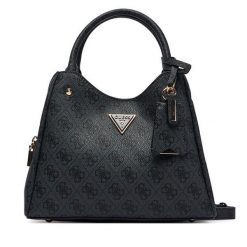 Torebka Guess. Szare kuferki damskie Guess, z aplikacjami, bez dodatków. Za 639.99 zł.