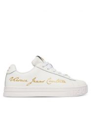 Versace Jeans Couture Sneakersy 80VA3SKL ZPB77 G03 Biały. Białe obuwie sportowe damskie Versace Jeans Couture, z jeansu, bez zapięcia. Za 1,119.00 zł.
