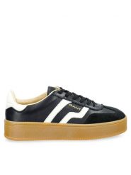Gant Sneakersy 31531047 Czarny. Czarne obuwie sportowe damskie Gant, ze skóry, bez zapięcia. Za 469.99 zł.