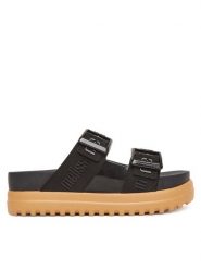 Melissa Klapki Melissa Cozy M Lover Platform Ad M 35977 Czarny. Czarne klapki damskie Melissa, bez wzorów, z tworzywa sztucznego, bez obcasa, bez zapięcia. Za 469.99 zł.