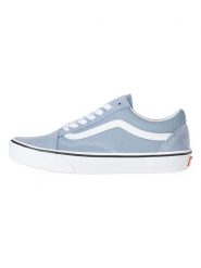 Vans Skórzane sneakersy "Old Skool" w kolorze błękitnym rozmiar: 38. Niebieskie obuwie sportowe damskie Vans, bez zapięcia. Za 171.28 zł.