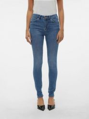 Vero Moda Dżinsy - Slim fit - w kolorze niebieskim rozmiar: XXL/L30. Niebieskie jeansy damskie Vero Moda. Za 100.99 zł.