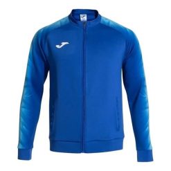 Kurtka z dresu Joma Elite XI. Niebieskie kurtki damskie Joma, l, bez wzorów, z dresówki, bez kaptura. Za 189.99 zł.