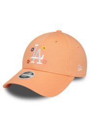 New Era Czapka z daszkiem Wmns Flower 940 La Dodgers 60435013 Pomarańczowy. Brązowe czapki z daszkiem damskie New Era, bez wzorów, z materiału. Za 109.99 zł.