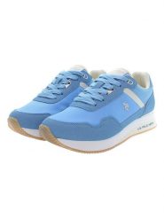 U.S. Polo Assn. Sneakersy "Frisby" w kolorze niebieskim rozmiar: 35. Niebieskie obuwie sportowe damskie U.S. Polo Assn., bez zapięcia. Za 189.29 zł.