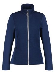 Icepeak Kurtka polarowa "Ettenheim" w kolorze granatowym rozmiar: L. Niebieskie kurtki damskie Icepeak, l, bez wzorów, z materiału, bez kaptura. Za 186.63 zł.