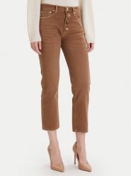 ViCOLO Jeansy DF5056 Brązowy Regular Fit. Brązowe jeansy damskie ViCOLO. Za 589.99 zł.