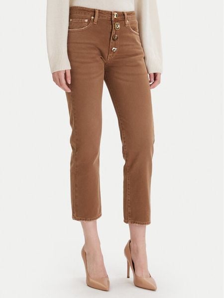 ViCOLO Jeansy DF5056 Brązowy Regular Fit. Brązowe jeansy damskie ViCOLO. Za 308.99 zł.