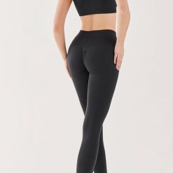 Czarne bezszwowe legginsy Leggins Shape Gabriella efekt pushup. Czarne bielizna korygująca Gabriella, bez wzorów, z dzianiny. Za 99.00 zł.