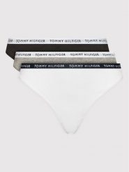 Tommy Hilfiger Komplet 3 par stringów 3p UW0UW02829 Kolorowy. Komplety bielizny Tommy Hilfiger, bez wzorów, z bawełny. Za 139.99 zł.