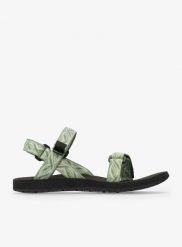 Sandały turystyczne damskie Source Classic. Zielone sandały damskie SOURCE, bez wzorów, z gumy, bez obcasa, bez zapięcia. Za 293.90 zł.