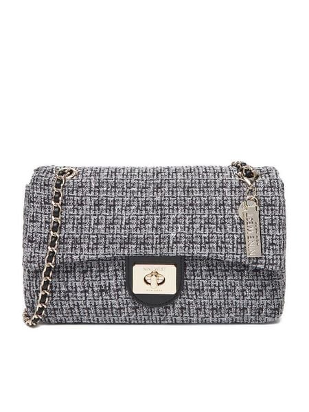 Nine West Torebka EO-Hudson-Harmony-LDA8004A Szary. Szare torebki wieczorowe damskie Nine West, bez wzorów, z materiału, bez dodatków. Za 179.99 zł.