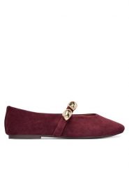 Steve Madden Baleriny Poppin 11005437 Fioletowy. Fioletowe balerinki damskie Steve Madden, bez wzorów, ze skóry. Za 519.99 zł.