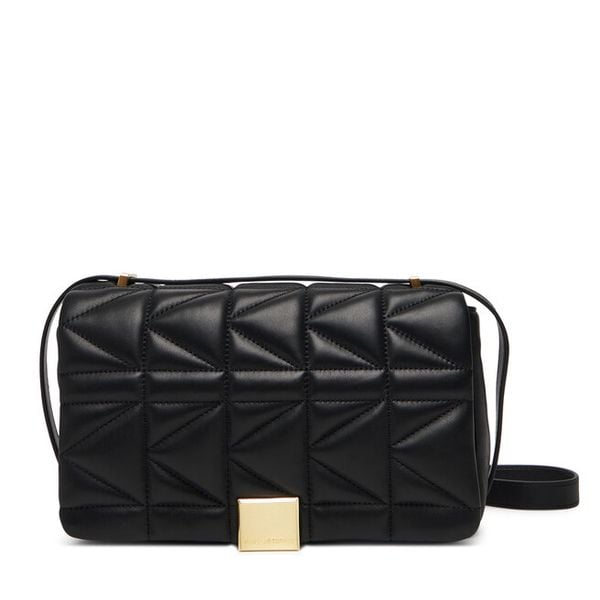 Torebka KARL LAGERFELD. Czarne listonoszki damskie KARL LAGERFELD, bez wzorów, bez dodatków. Za 929.99 zł.