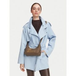 Torebka LOVE MOSCHINO. Brązowe listonoszki damskie Love Moschino, bez wzorów, bez dodatków. Za 949.99 zł.