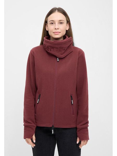 Bench Kurtka polarowa "Funnel" w kolorze brązowym rozmiar: 36. Brązowe kurtki damskie Bench, bez wzorów, z polaru, bez kaptura. Za 139.87 zł.