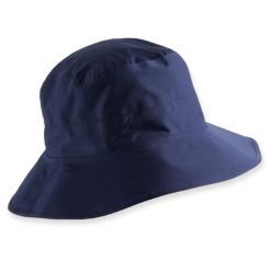 Kapelusz do golfa Inesis RW500 rozmiar 56-58 cm. Niebieskie kapelusze damskie INESIS, bez wzorów, z materiału, biznesowe. Za 49.99 zł.