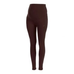 Legginsy ciążowe dla kobiet Joma. Brązowe legginsy damskie Joma, m, bez wzorów, z materiału. Za 146.50 zł.
