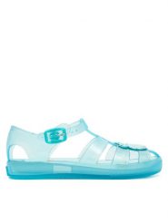 Mayoral Sandały 43801.84 Niebieski. Niebieskie sandały dziewczęce Mayoral, z syntetyku, bez obcasa, bez zapięcia. Za 129.99 zł.