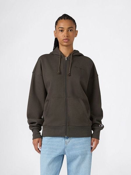 Champion Bluza w kolorze khaki rozmiar: M. Brązowe bluzy damskie Champion, m, bez wzorów, bez kaptura. Za 129.95 zł.