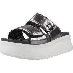 Sandały HEY DUDE DELRAY SLIDE CLASSIC Srebrny. Szare sandały damskie Hey dude, bez wzorów, z syntetyku, bez obcasa, bez zapięcia. Za 234.99 zł.