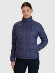 4F Kurtka trekkingowa w kolorze antracytowym rozmiar: XS. Czarne kurtki sportowe damskie 4F, xs, bez wzorów, bez kaptura. Za 166.49 zł.