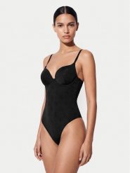 Guess Body O6BM03 K4994 Czarny. Czarne body i gorsety Guess, z aplikacjami, z syntetyku. Za 369.99 zł.