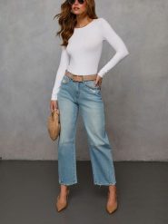 LA Angels Koszulka w kolorze białym rozmiar: S. Białe koszulki damskie LA Angels, s, bez wzorów, bez kołnierzyka, bez ramiączek. Za 113.99 zł.